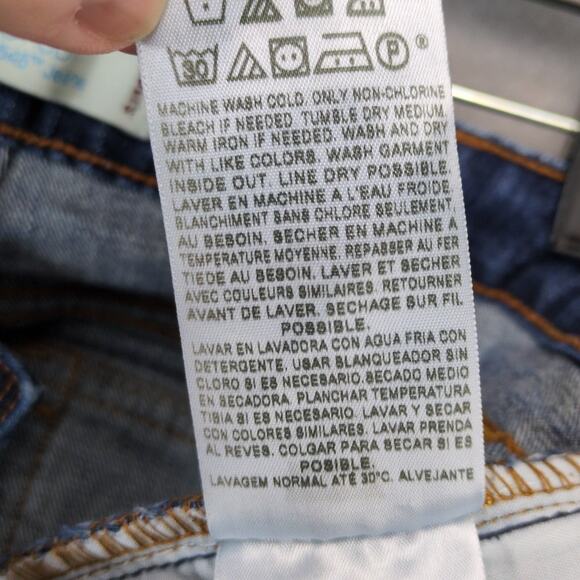 Levi's 545 Low Boot Cut Jeans Women's 6 Y2K Medium Wash Stretch Denim - Picture 6 of 6